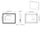 LED Bathroom Mirror with Bluetooth & Shaver Socket 700 x 500mm - Divine