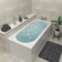 Single Ended Whirlpool Spa Bath with 6 Whirlpool Jets 1700 x 750mm - Alton