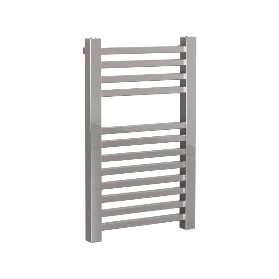 Chrome Heated Towel Rail Radiator 650 x 400mm - Dune
