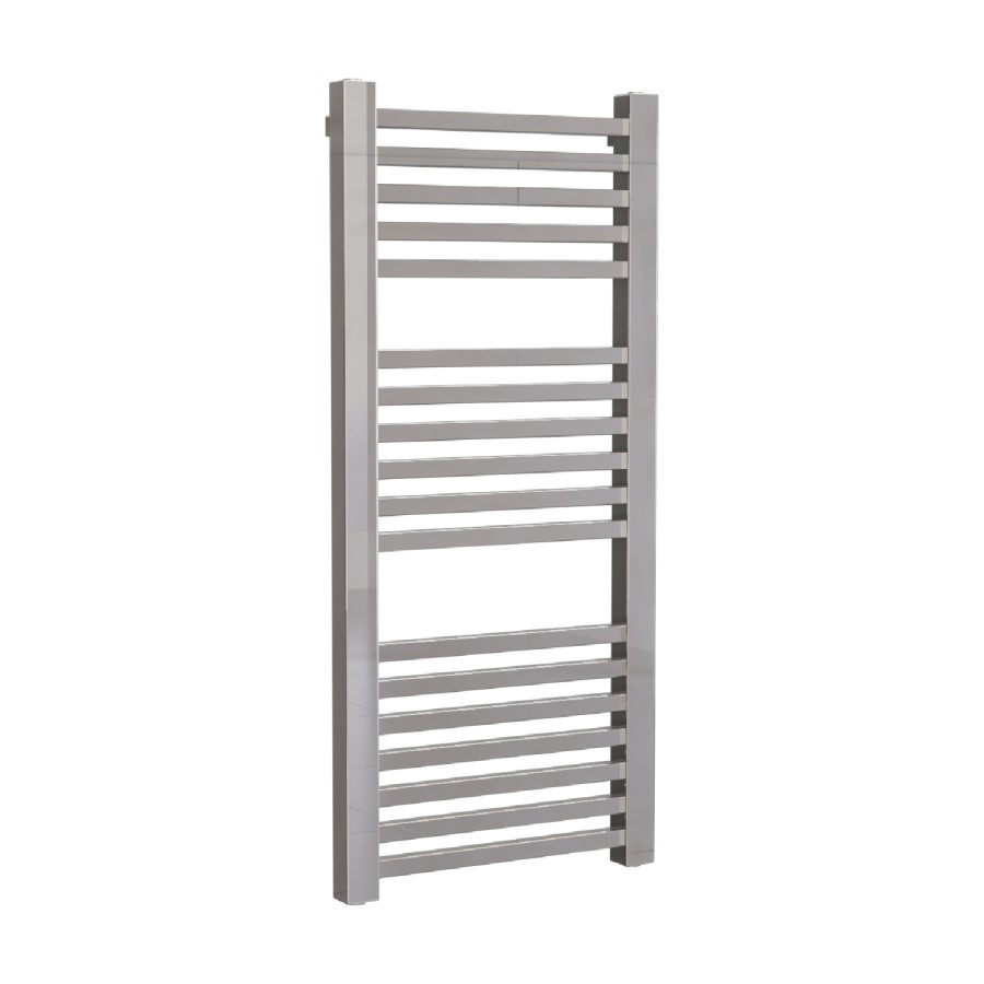 Chrome Heated Towel Rail Radiator 1000 x 450mm - Dune