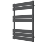 Anthracite Heated Towel Rail Radiator 800 x 600mm - Tundra
