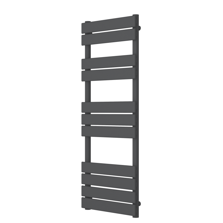 Anthracite Towel Radiator 1200 x 450mm - Tundra