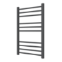 Anthracite Heated Towel Rail Radiator 800 x 600mm - Sahara