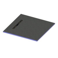 Blue Square Wet Room Shower Tray 900mm x 900mm - Live Your Colour
