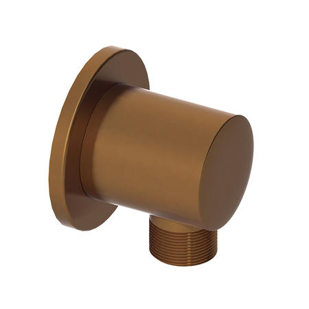 round wall outlet - Brushed Bronze