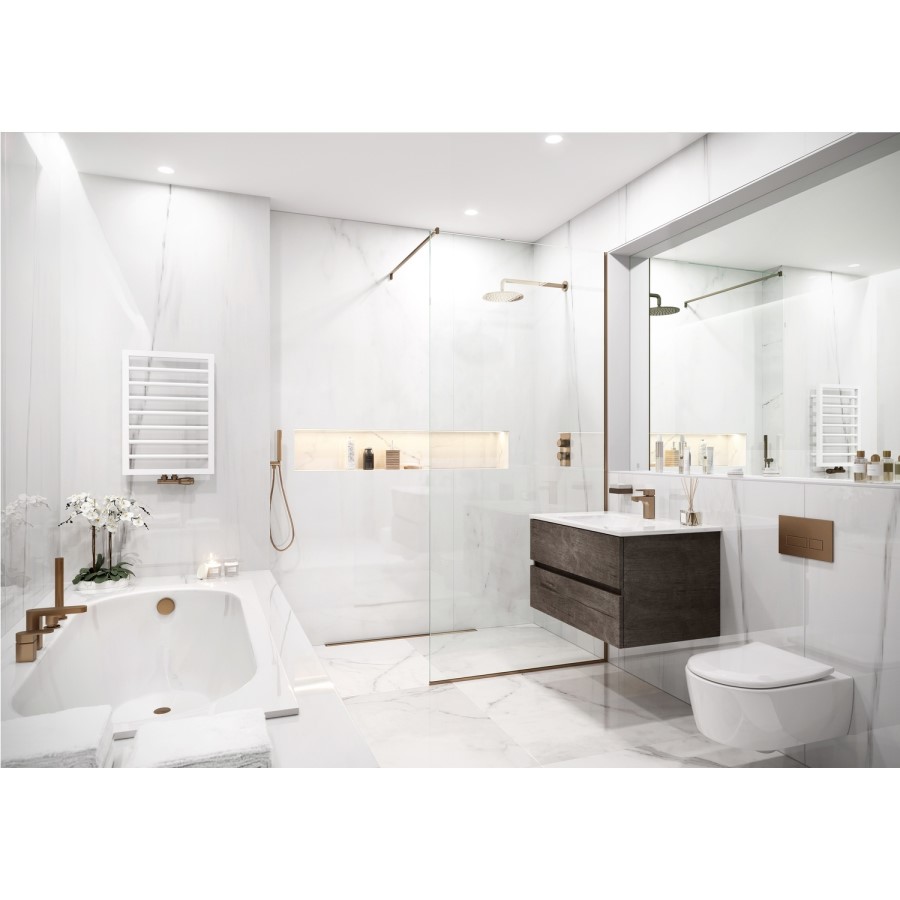 Brushed Bronze Soap Dish & Holder