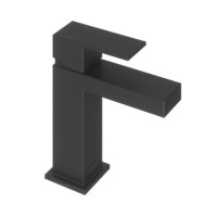 Lex Black Basin Mixer Tap