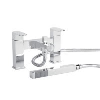 Chrome Bath Shower Mixer Tap - Como Chrome Bath Shower Mixer Tap - Como