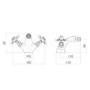 Oxford Bidet Mono Mixer Tap