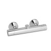 Thermostatic Mixer Bar Mixer Shower with Round Overhead &amp; Handset - Flow