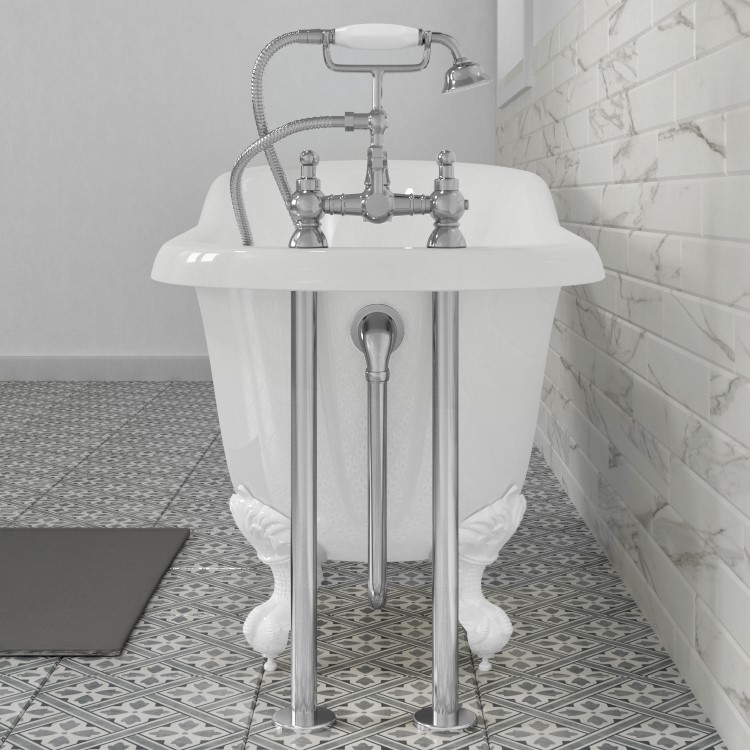 Waste Kit for Traditional Roll Top Bath 