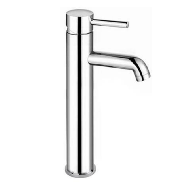 Tall Chrome Mono Basin Mixer Tap - S9