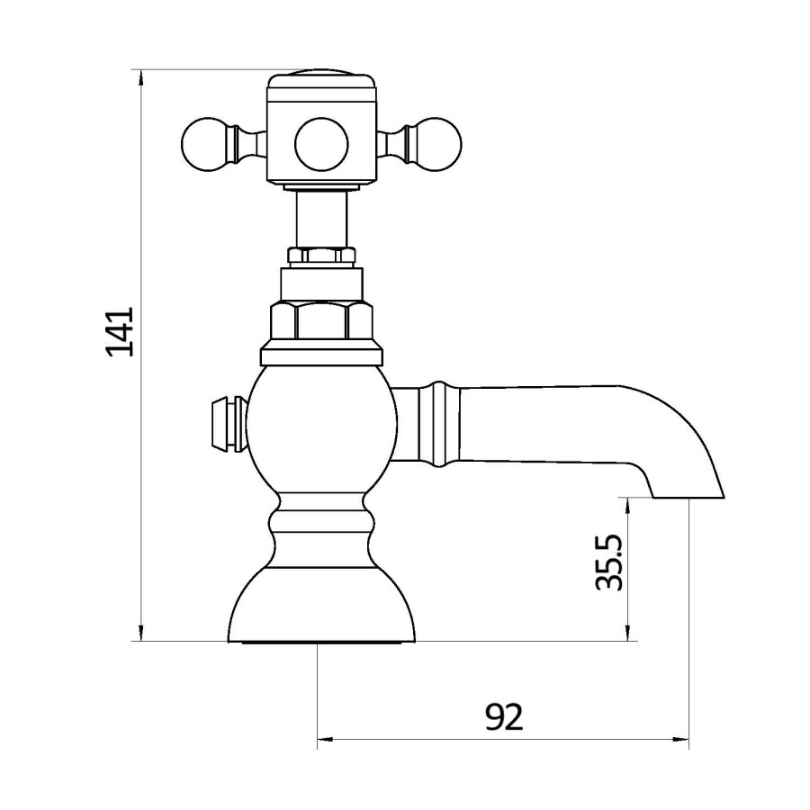 Oxford Traditional Basin Taps