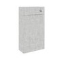500mm Concrete Effect Back to Wall Toilet Unit Only - Sion