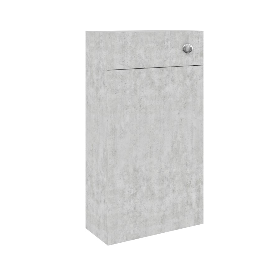 500mm Concrete Effect Back to Wall Toilet Unit Only - Sion