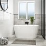 Small Freestanding Double Ended Bath 1300 x 715mm - Pico