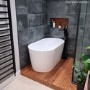 Small Freestanding Double Ended Bath 1300 x 715mm - Pico