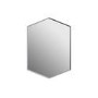 Hexagon Grey Bathroom Mirror - 500 x 750mm - Hexa