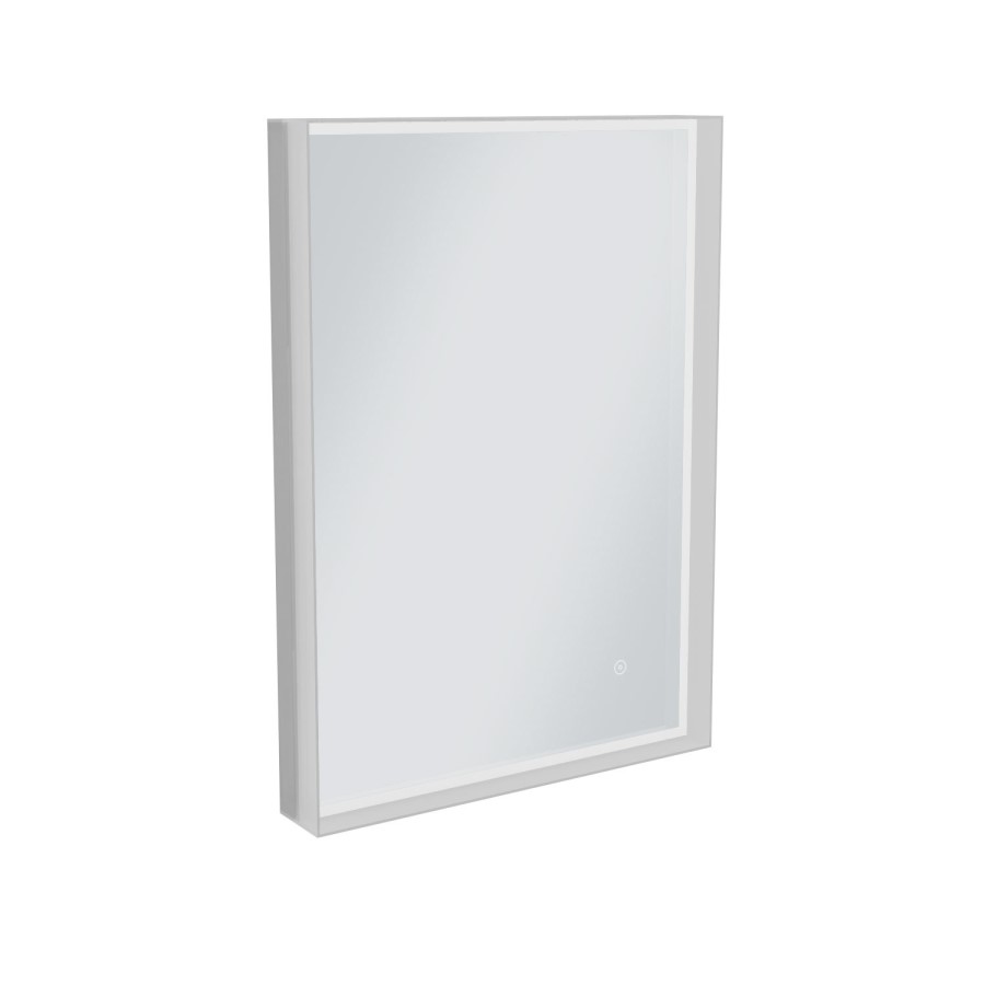 LED Bathroom Mirror with Demister - 500 x 700mm - Aquila