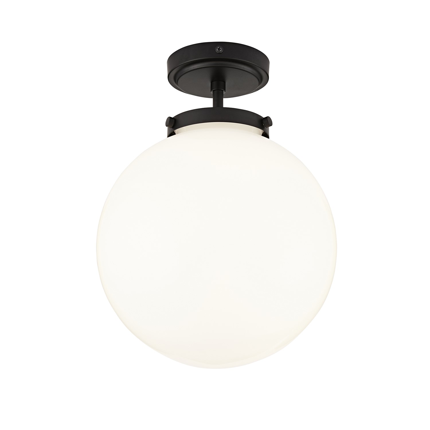 Black Bathroom Globe Ceiling Light Porto Furniture123