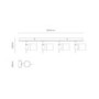 Black 4 Light Spotlight bar - Scorpius
