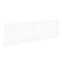 1600mm Wooden Matt White Front Bath Panel - Baxenden