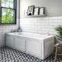 1700 x 750 Delano Art Deco Single Ended Bath