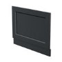 800mm Grey Wooden Bath End Panel - Ashbourne