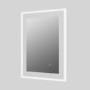 Rectangular LED Bathroom Mirror with Demister 600 x 800mm -Izar  