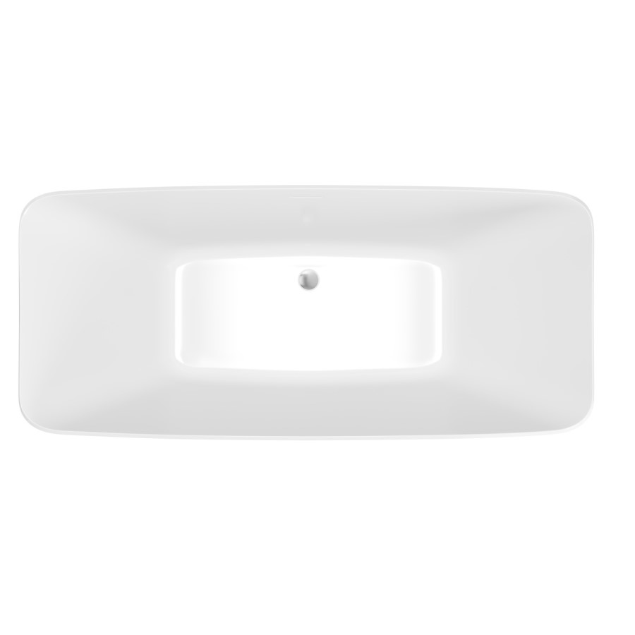 Freestanding Double Ended Solid Surface Bath 1700 x 750mm - Marino