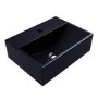 Cloakroom Black Wall Hung  Basin 400mm - Houston