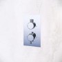 Axel Concealed Shower Valve - 1 Outlet - Chrome