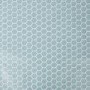 Duck Egg Hexagon Lattice Wallpaper - Contour Antibac