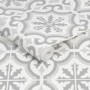 Moroccan Grey Tile Effect Wallpaper - Contour Antibac