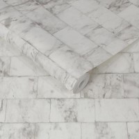Grey Carrara Marble Wallpaper - Contour