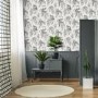 Grey Saimiri Monkey Print Wallpaper - Easy Superfresco