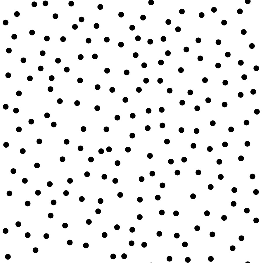 Black & White Confetti Wallpaper - Easy Superfresco