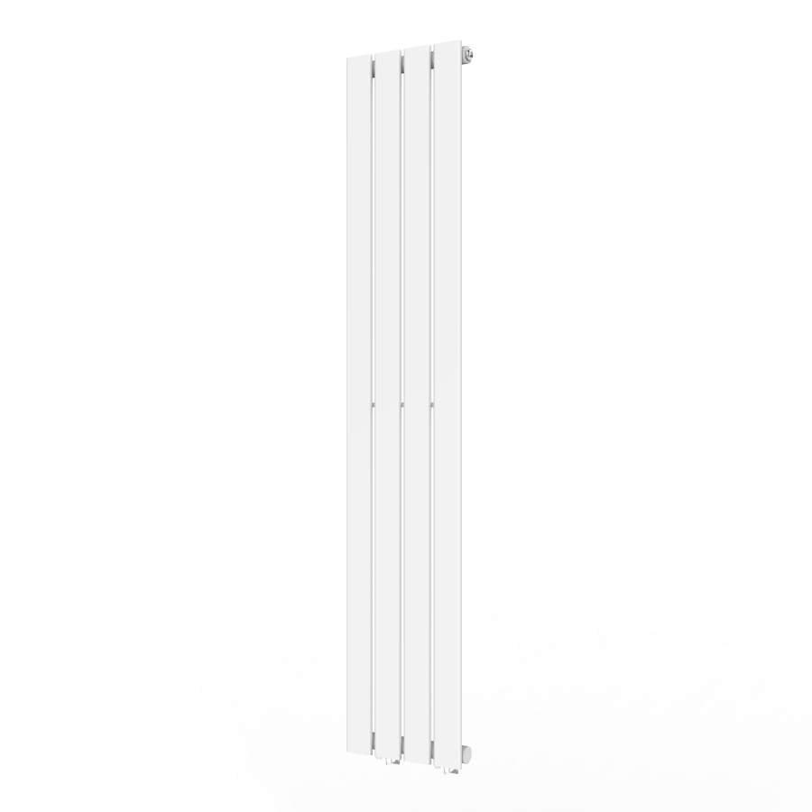 White Vertical Single Panel Radiator 1600 x 300mm - Mojave