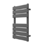 Anthracite Heated Towel Rail Radiator 650 x 400mm - Tundra