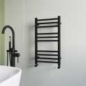 BeBa_27962 Black Towel Radiator 800 x 450mm - Sahara