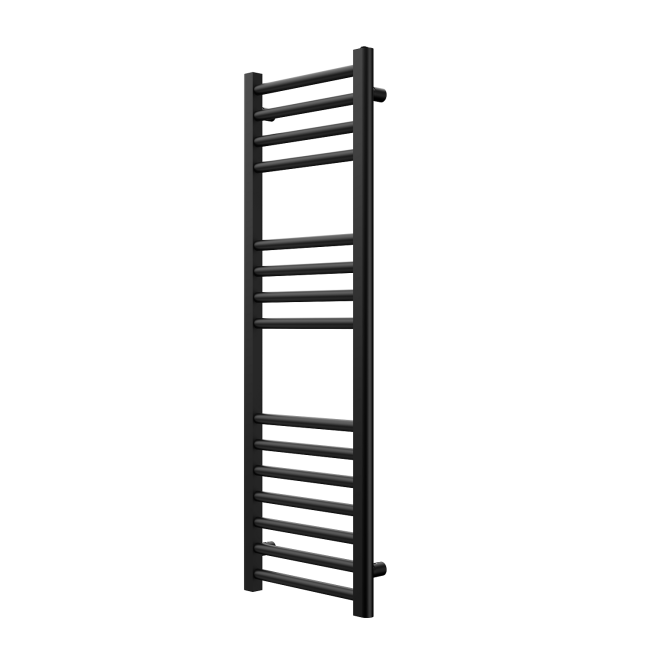 Black Towel Radiator 1200 x 400mm - Sahara