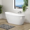 Freestanding Single Ended Slipper Bath 1520 x 710mm - Design