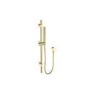 Grade A1 - Gold Push Button Concealed Mixer Shower with Round Head - Vance