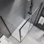 1400x900mm Stone Resin Rectangular Shower Tray - Pearl