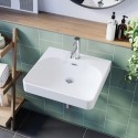 BeBa_28353 Square Wall Hung Basin 510mm - Andros