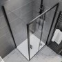 800x700mm Stone Resin Rectangular Shower Tray - Pearl