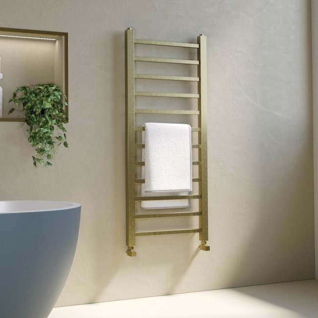 Brass Towel Radiator 1200 x 500mm - Sonoran