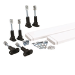 100mm High  Riser Kit Pack for Offset Quadrant Shower Tray - White