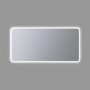 Rectangular LED Bathroom Mirror with Demister & Shaver Socket 1200x600mm -Ariel 