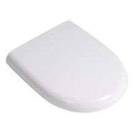 GRADE A1 - Micro Soft Close White Toilet Seat